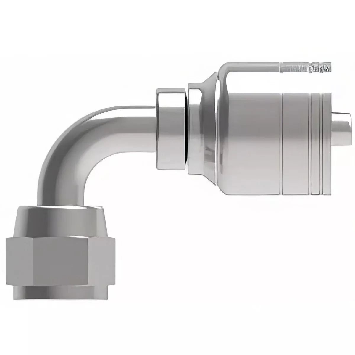 08Z-650 JIC 37 F SWIVEL 90 LONG DROP ELB