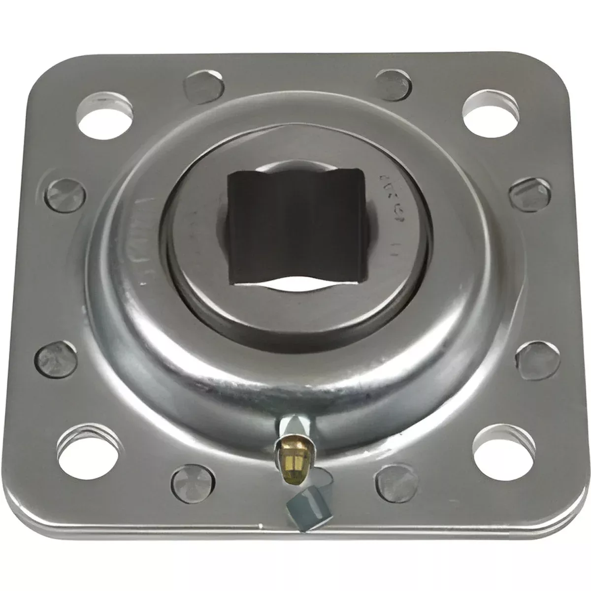 1-1/8 INCH SQUARE RIVETED FLANGE DISC BEARING RIVETED FLANGE BEARINGS