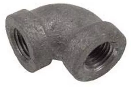 1 Inch Galvanized 90-Degree Elbow for Farm Hydraulic and Plumbing Systems