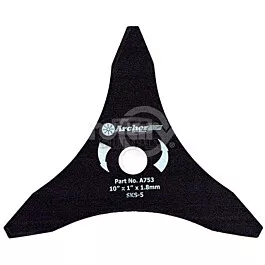 10" Brush Blade 3T, 1" Bore