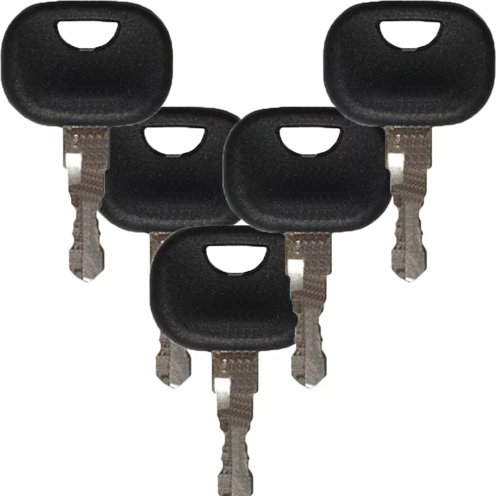 10221073 606 Five Keys Fits John Deere Fits JD Liebherr Loader Dozer Crawler 5