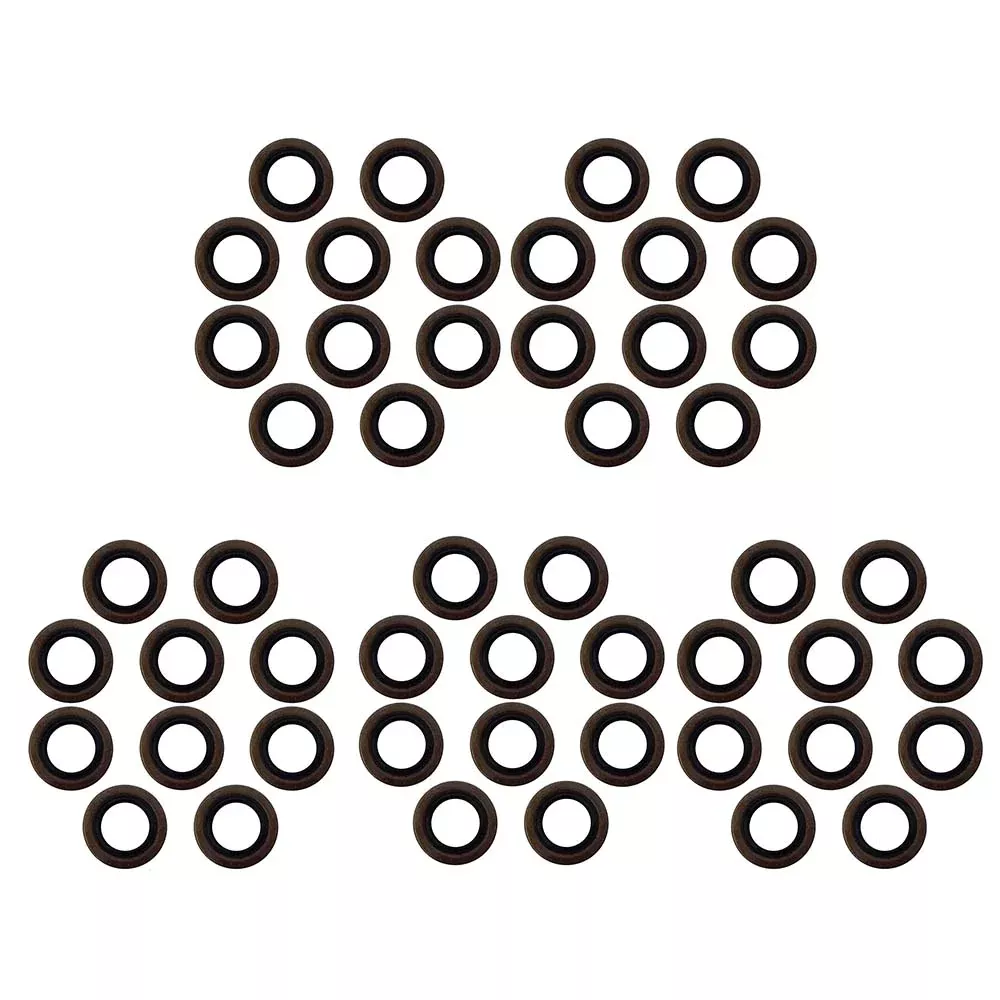 12192TB Qty 50 Double Lip Trailer Seals for 2000 lbs Axles 1.25" x 1.98"