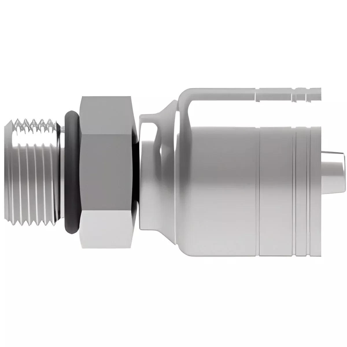 12Z-P12 MALE STRAIGHT THREAD O-RING RIGID