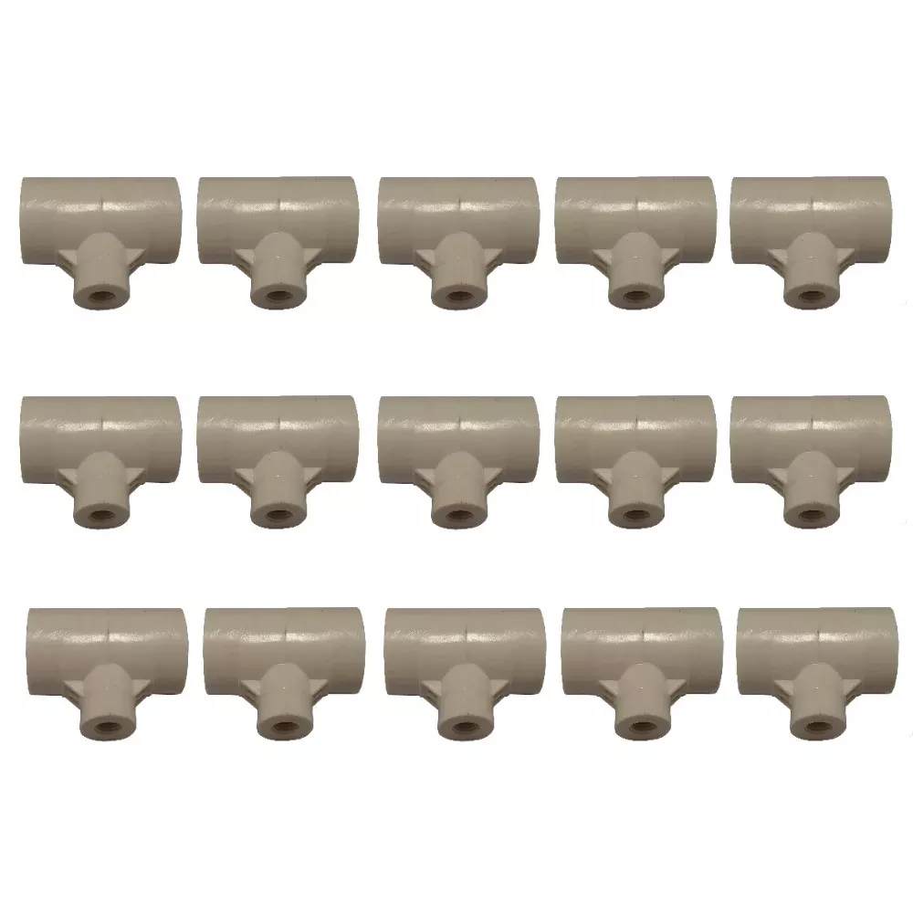 (15) Pack Aftermarket Drinker PVC Fitting Watering Mounts For Poultry