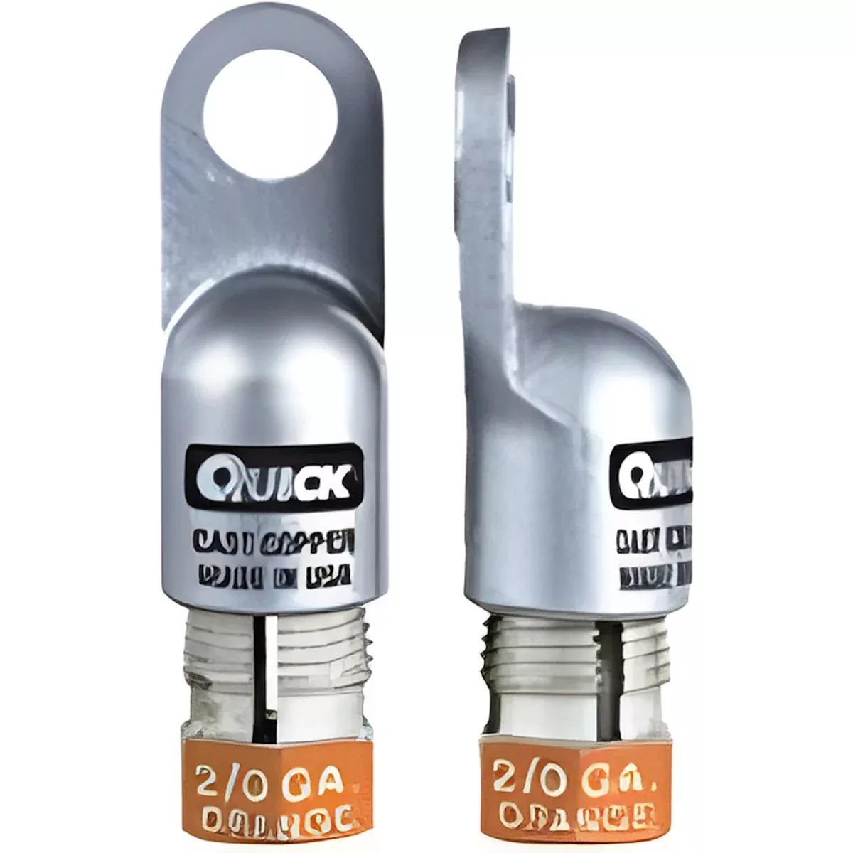 2/0 AWG STUD - STRAIGHT HEAVY WALL COMPRESSION BATTERY TERMINAL