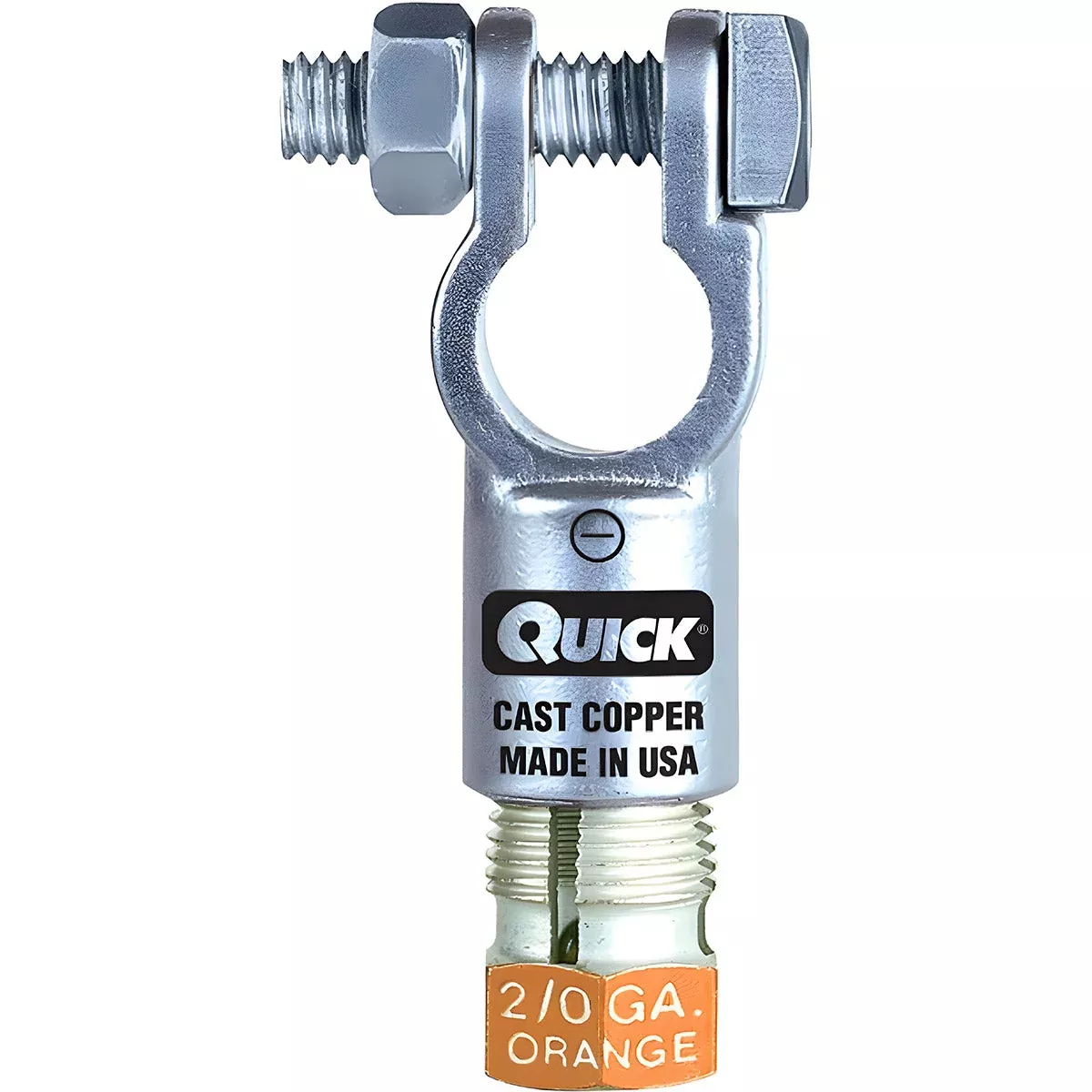 2/0 AWG TOP POST - STRAIGHT COMPRESSION BATTERY TERMINAL