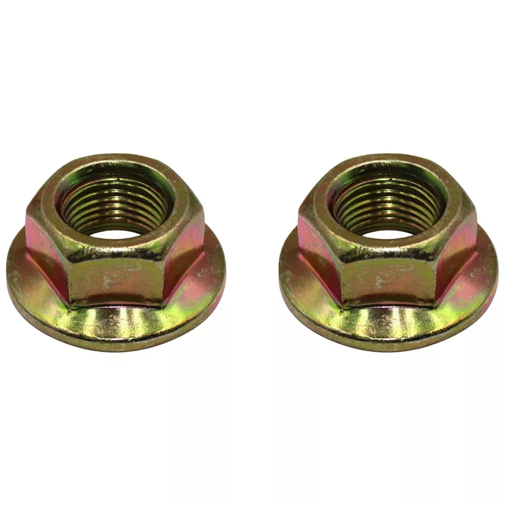 2 Deck Spindle Pulley Blade Nuts Fits MTD Fits Murray Fits Troy Bilt 712-0417A