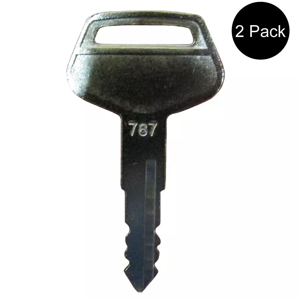 2 Key fits Komatsu Equipment Many Models of Equipment 787