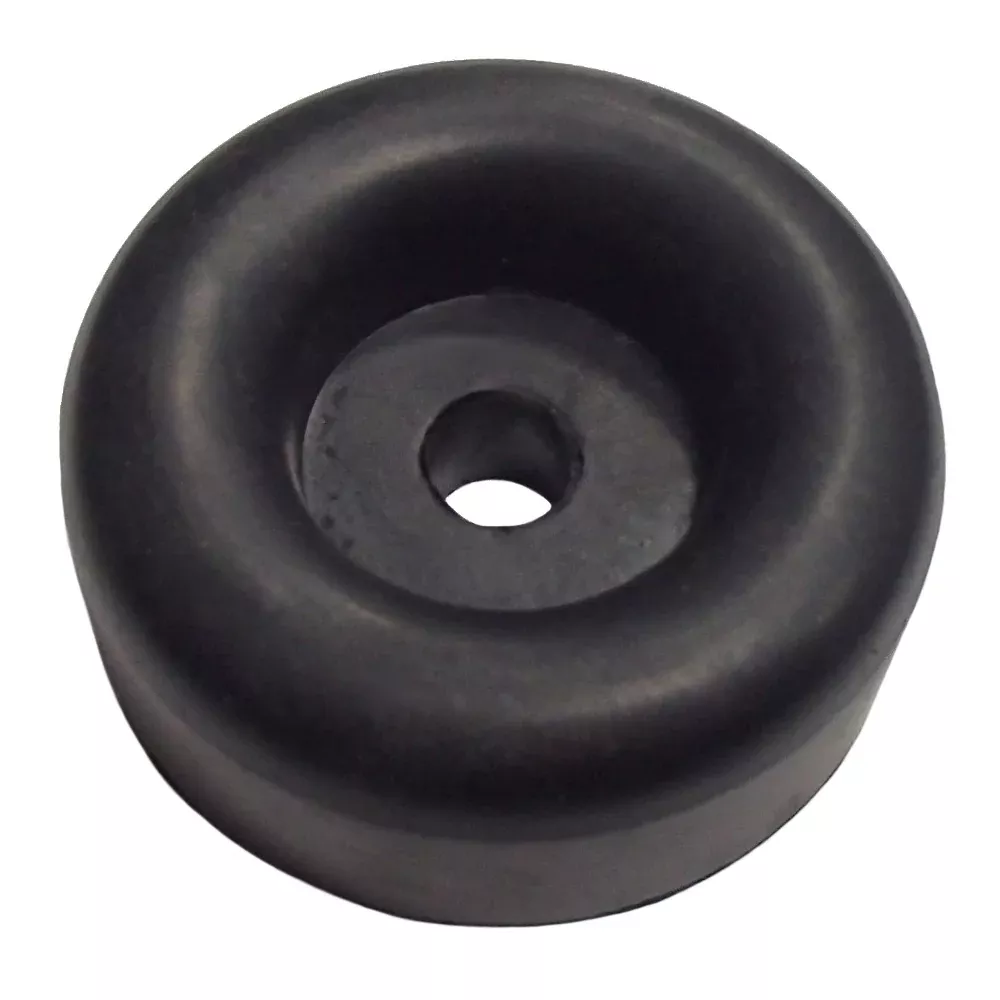 2 Rubber Bumpers for Trailer Ramp Door Truck 2.5" Round Replacement Cargo Stop