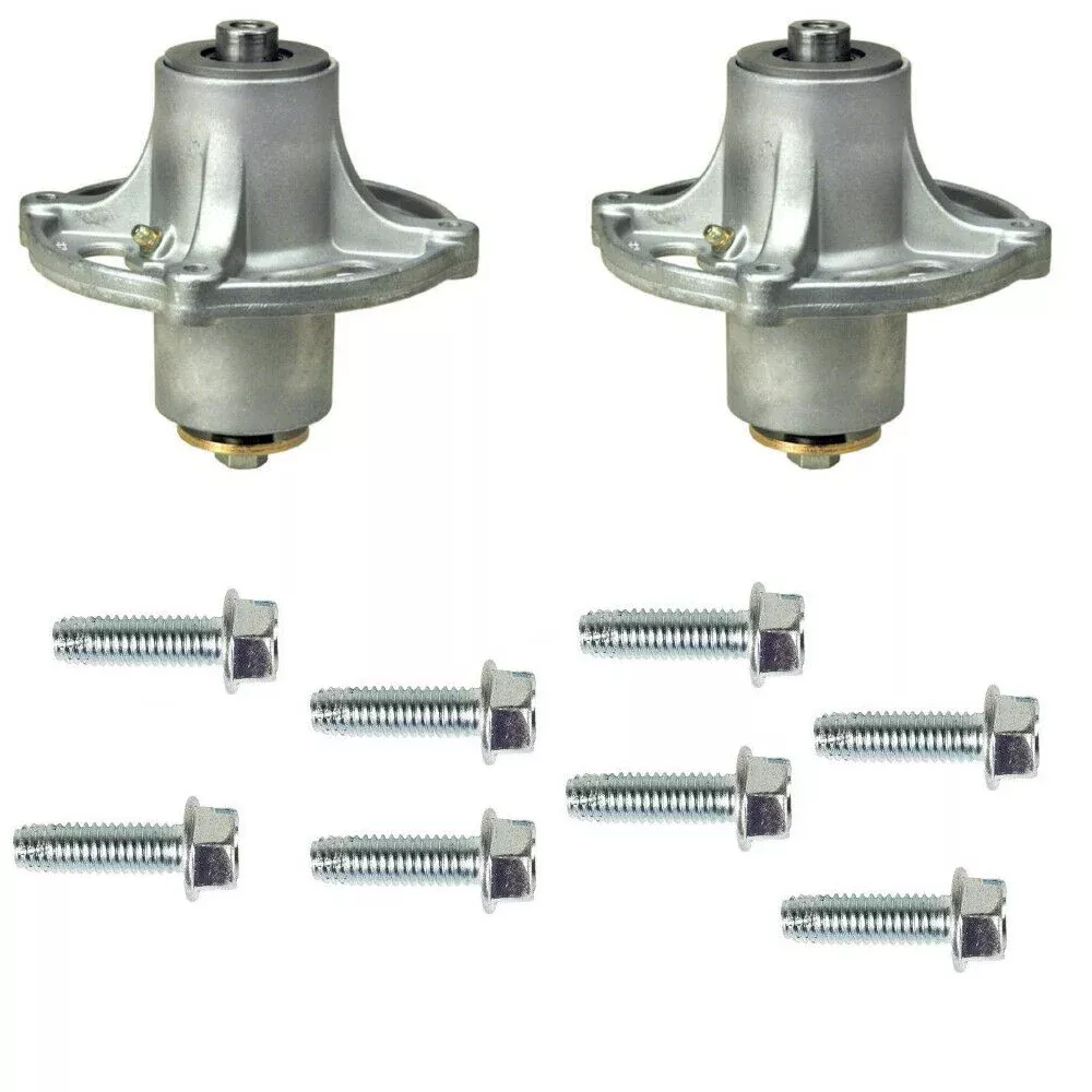 (2) Spindle Assembly with Screws 1735573YP 1735323YP (14226) fits Snapper
