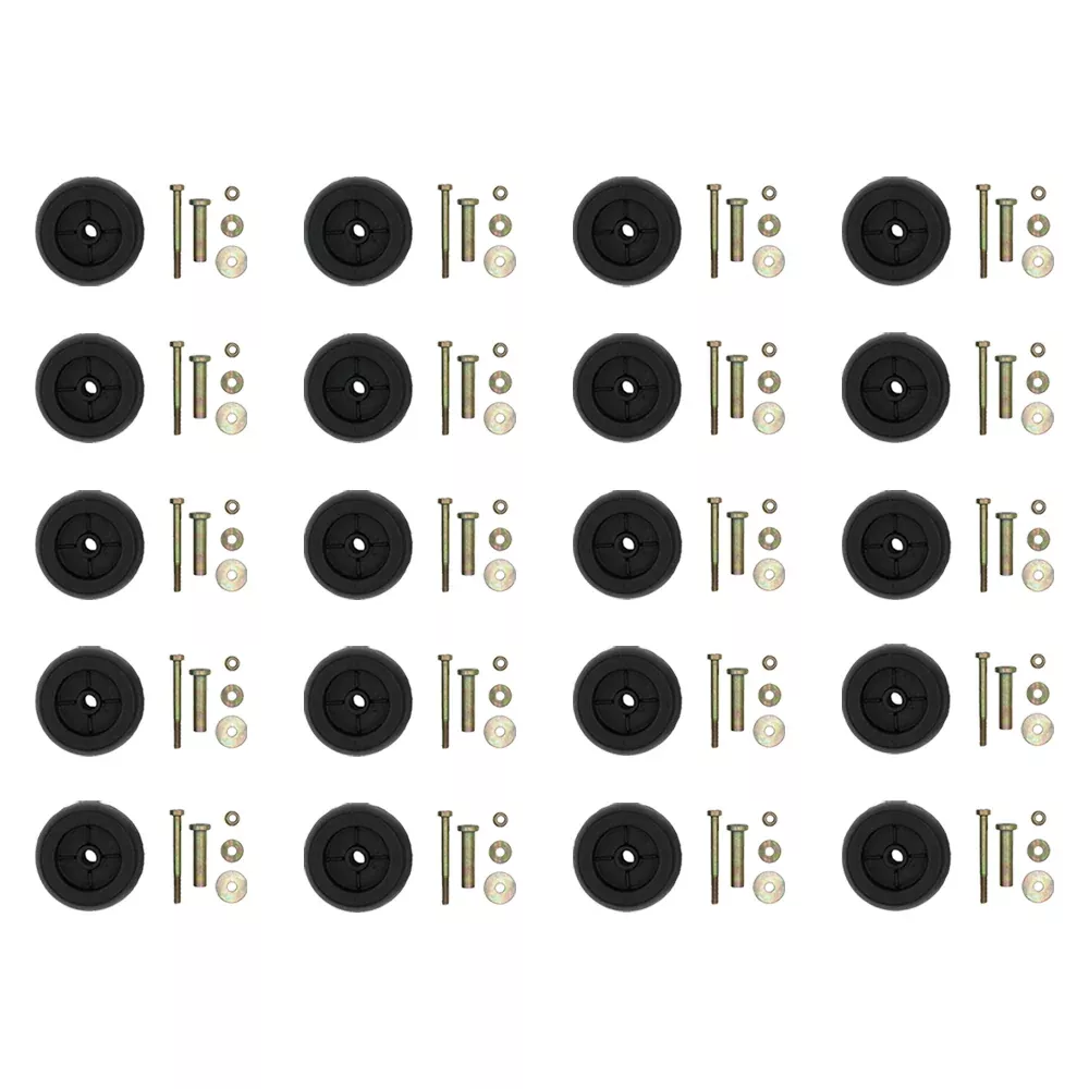 20 Deck Wheel Roller Kits w/ Hardware Fits Exmark Mower 103-3168 103-4051 New
