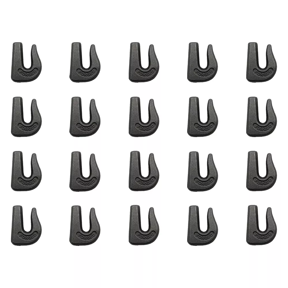(20) Weld On Grab Chain Hooks G7 3/8" G-70 Bucket Back Hoe Trailer New