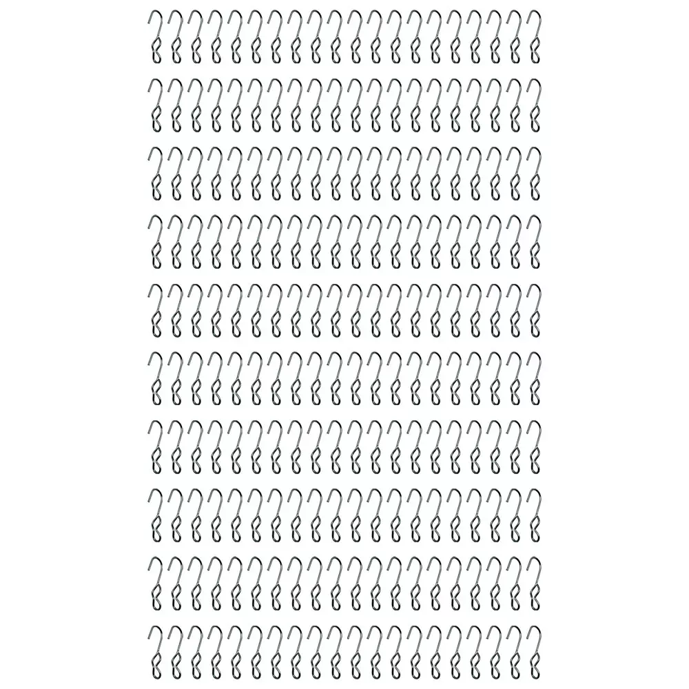 200 New SJ Hooks for Rubber Rope Shock Cord Bungee Cord Tarp Strap Tie Down Hook