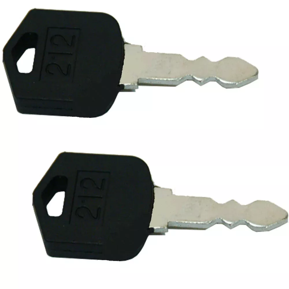 212 Ignition Pack of 2 Keys For Various Doosan & Daewoo Forklift Models