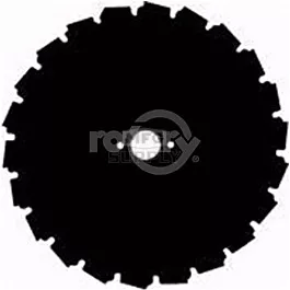 24 X 9" X 1" EIA Brushcutter Blade