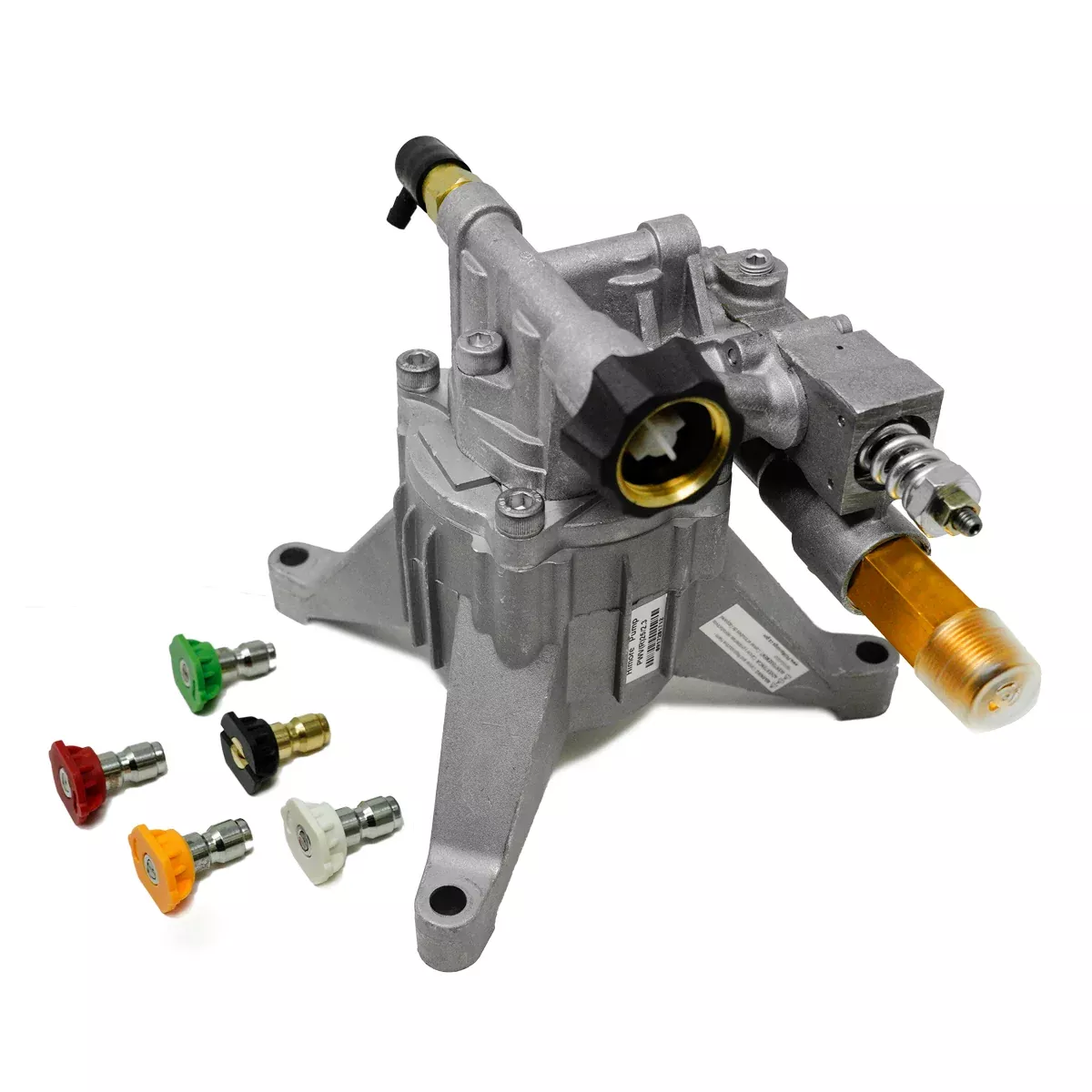 2700 PSI Pressure Washer Pump and Nozzle Set