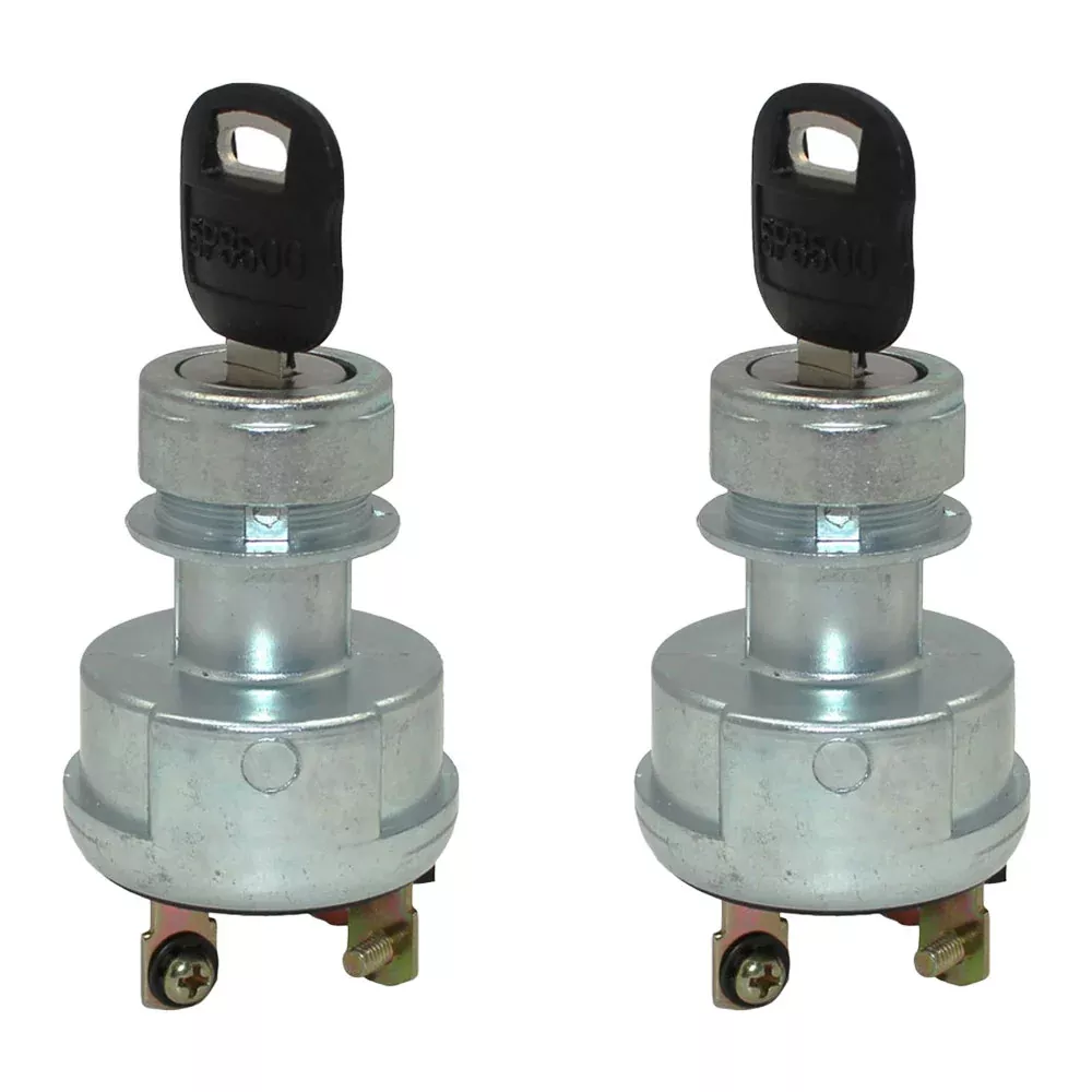 2pk Ignition Key Starter Switch With Key Fits CAT Fits Caterpillar 9G7641 9G-764