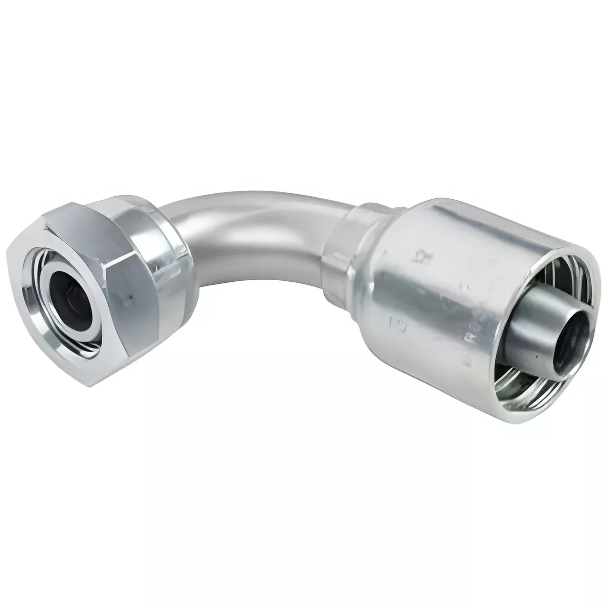 3/4 INCH HOSE X 3/4 BSPP FEMALE ELBOW - 90 SWIVEL