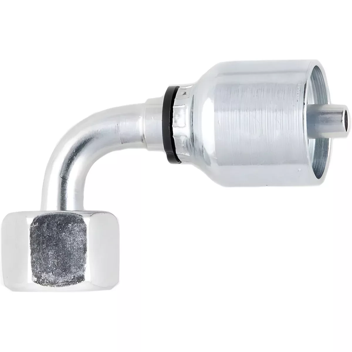 3/8 INCH HOSE X 3/8 BSP PARALLEL PIPE FEMALE ELBOW - 90 SWIVEL