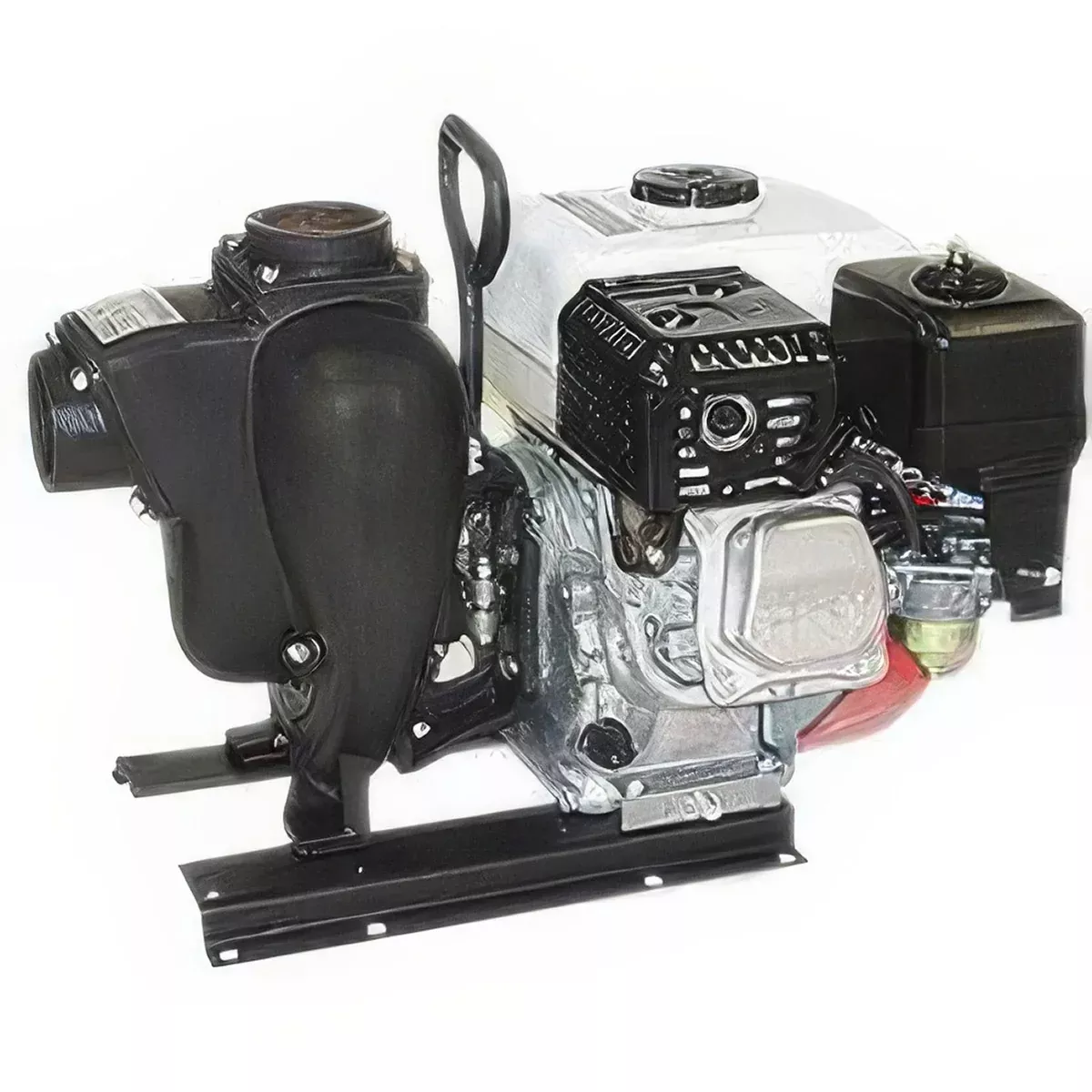 3" CAST IRON PUMP WITH 13 HP HONDA ENGINE - ELECTRIC START