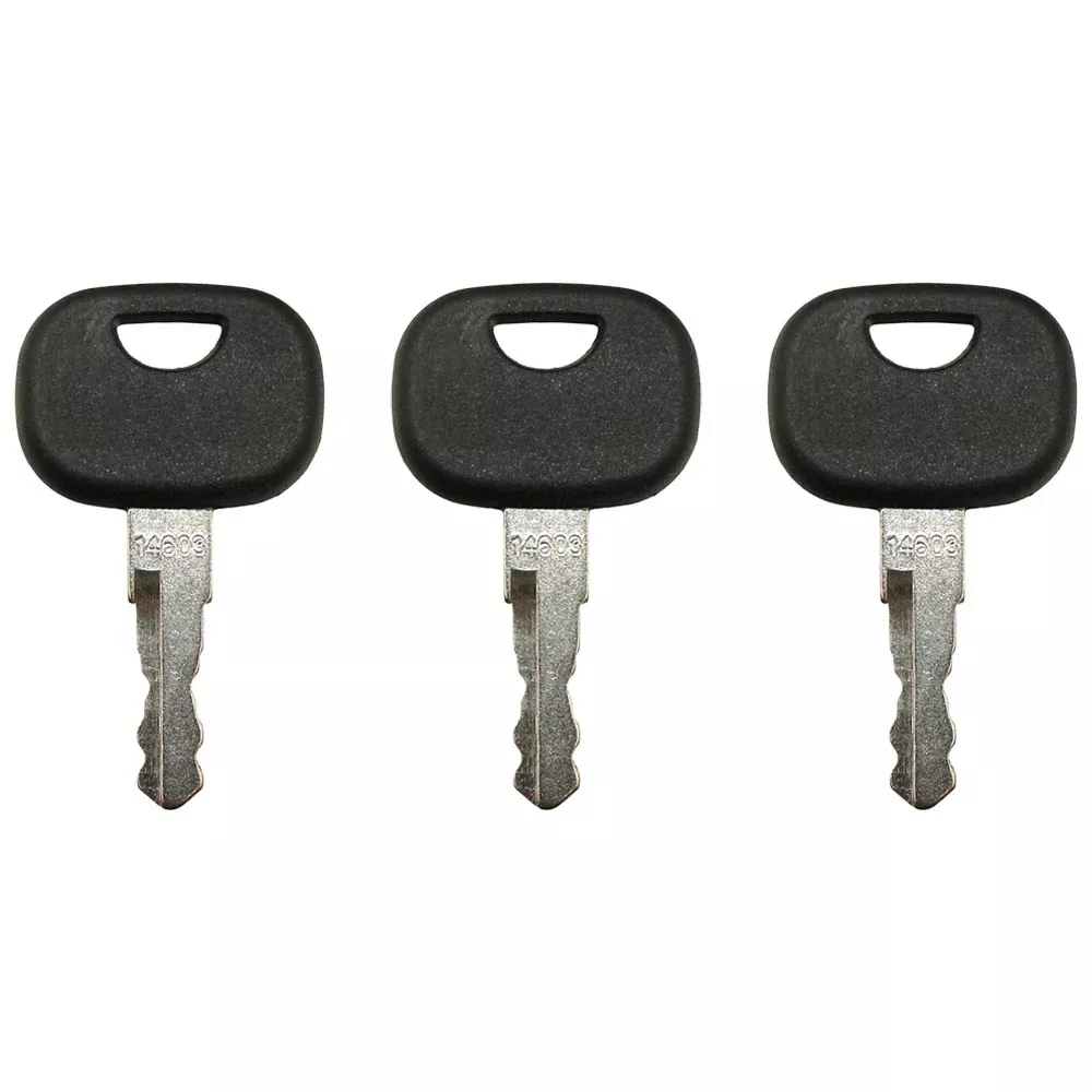 (3) - Ignition Keys fit Skytrak 8035807 3 pcs. Key Set APK75 5119S