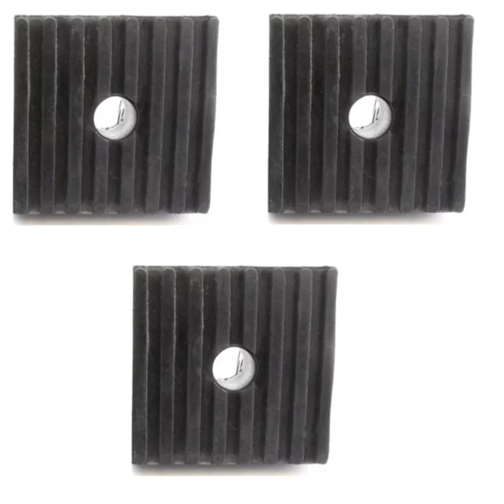 3 Pack Anti Vibration Pads For Air Compressor Or Equipment Solid Rubber 4x4x1