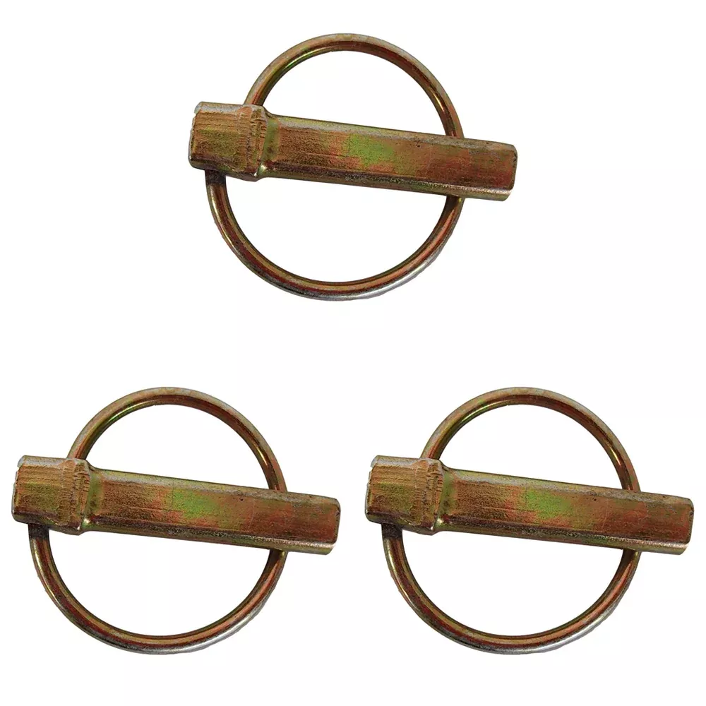 (3)Three 7/16" X 2" 3 Point HitchLynch Pins