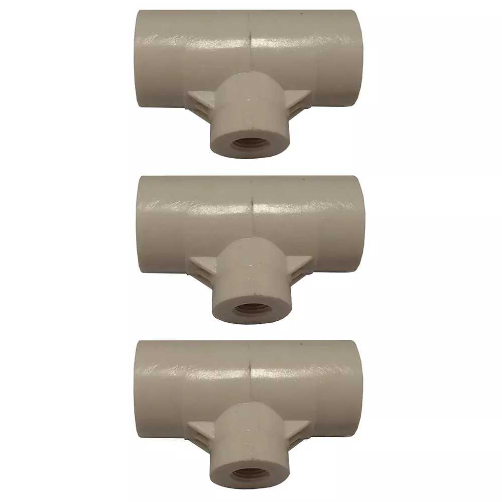 3 Water Drinker 1/2" PVC Fitting for Waterer Cups or Nipples for Chicken/Poultry