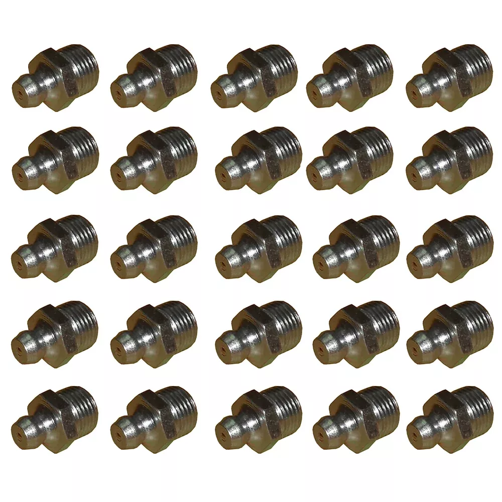 3B8489 3B-8489 Set of 25 Replacement Fittings Grease Fits Caterpillar 972 966