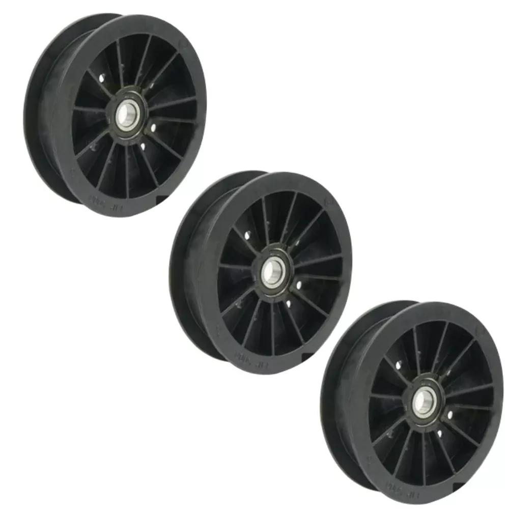 3PK Flat Idler Pulley for Hustler 784504 FasTrack Mini FasTrack