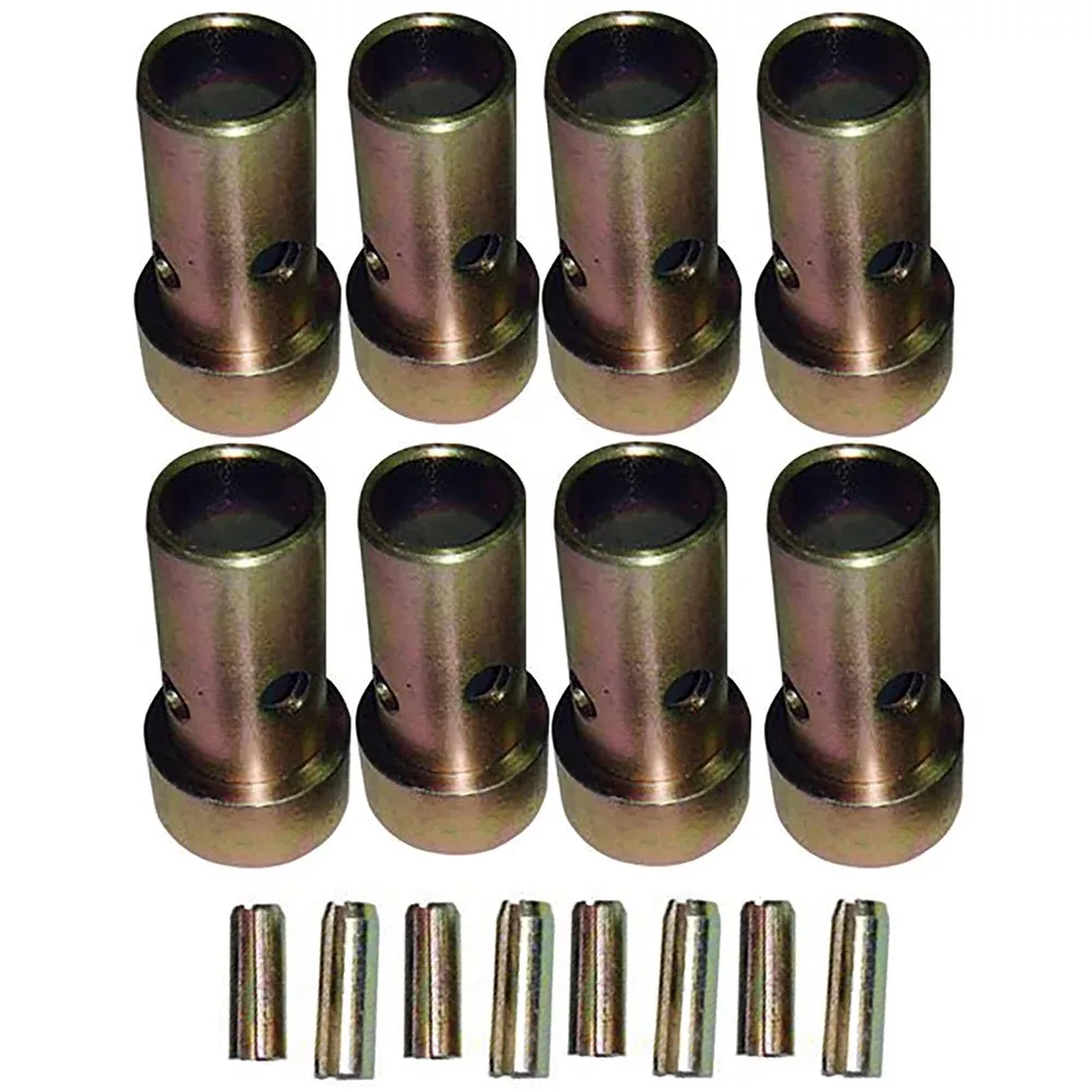 4 Fits CATegory II Quick Hitch Bushings & Roll Pins Kits - Fits CAT 2