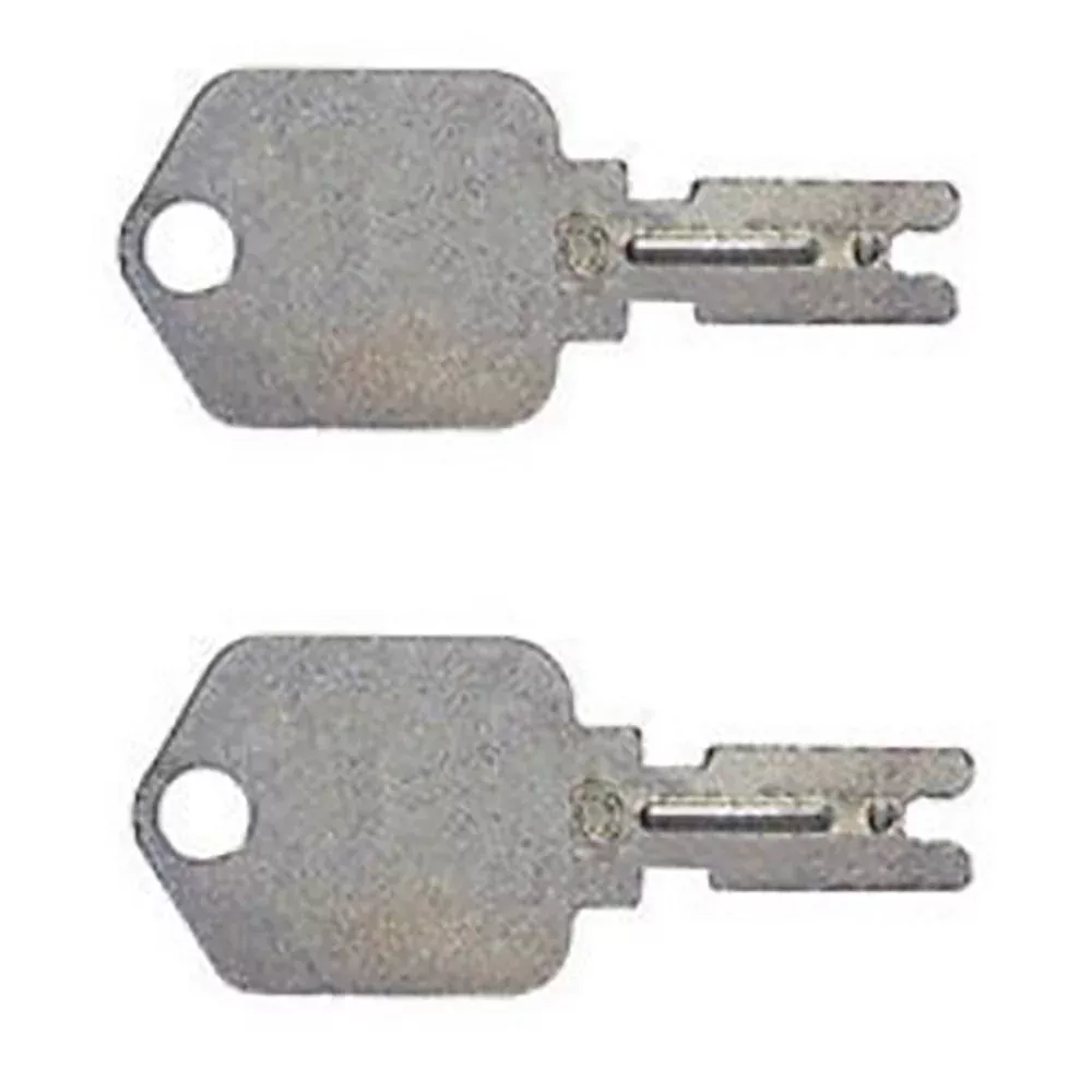 51335040 Pack of 2 Keys For Various Fits Caterpillar Forklift & Hyster 186304 Mo
