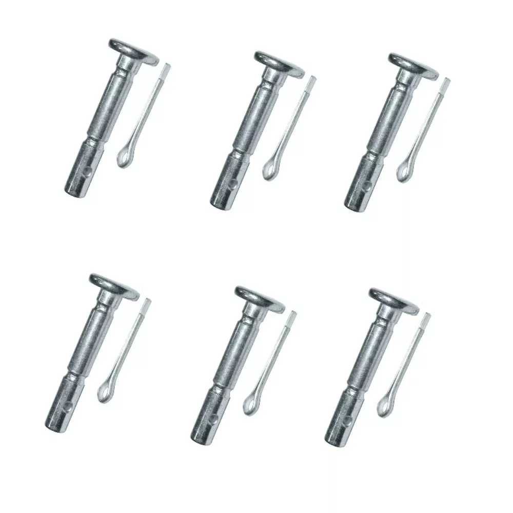 6 Snow Blower Shear Pins & Cotter Pins Fits MTD 31A-3BAD700 thru 31AS6LEG752