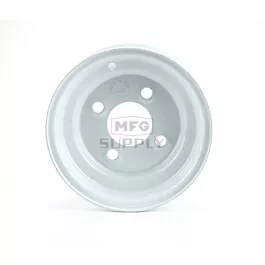 8" dia x 3-3/4" wide Trailer Wheel; 4 holes