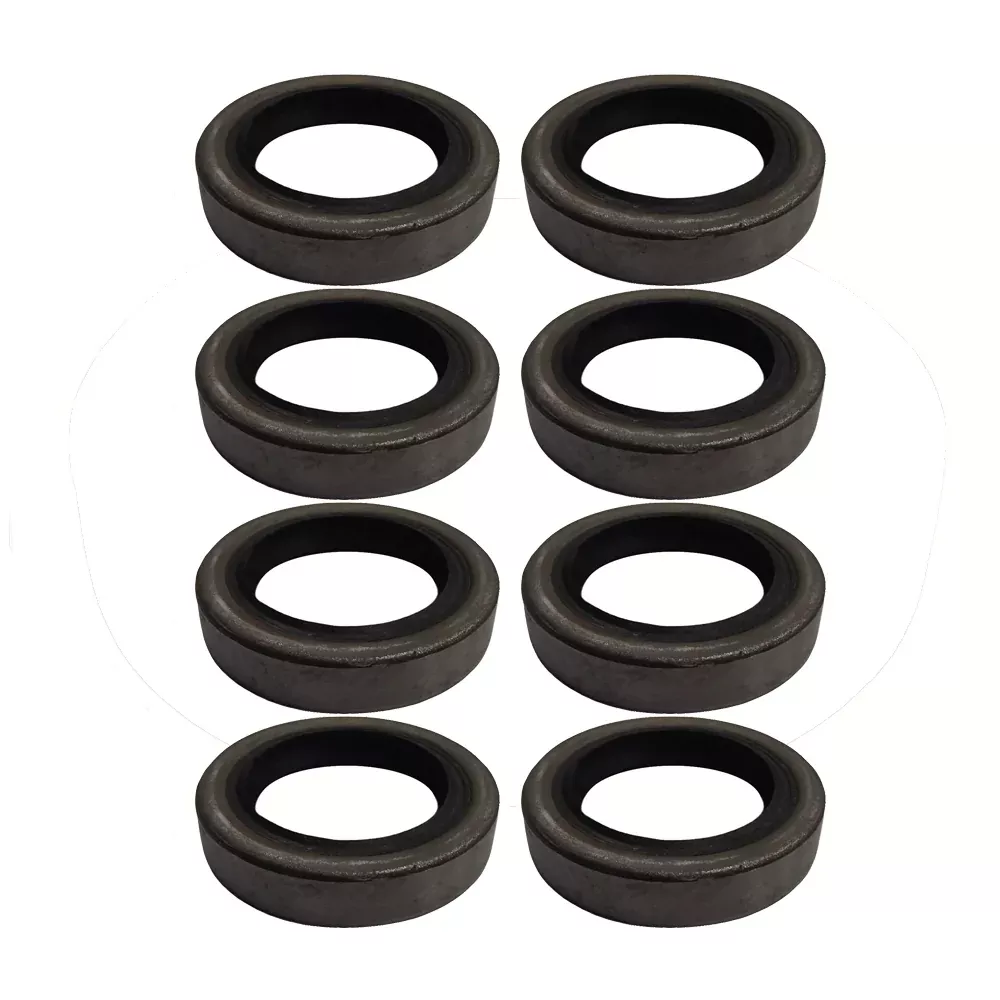(8) Grease Seals 10-19 Double Lip 1.719" x 2.565" replace Dexter 010-019-00 New