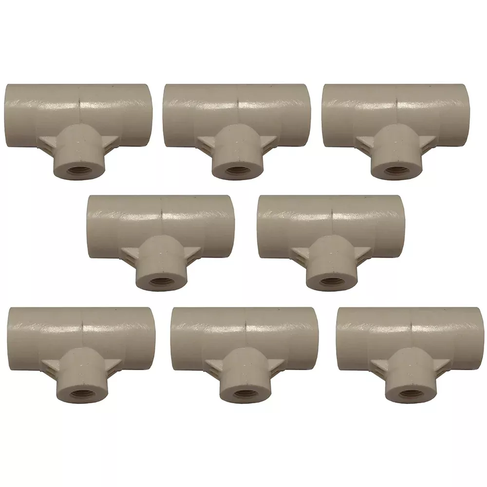 8 Water Drinker 1/2" PVC Fitting for Waterer Cups or Nipples for Chicken/Poultry