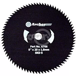 8" Weed Trimmer Blade 80T, 20MM Bore
