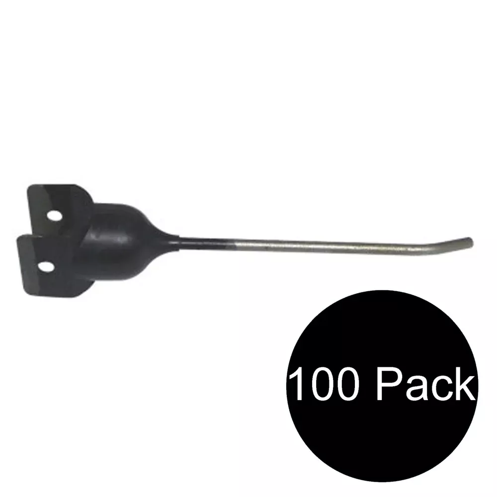 AE47389 AE24953 (100) Rubber Mounted Rake Teeth Fits John Deere 74 672 660 652