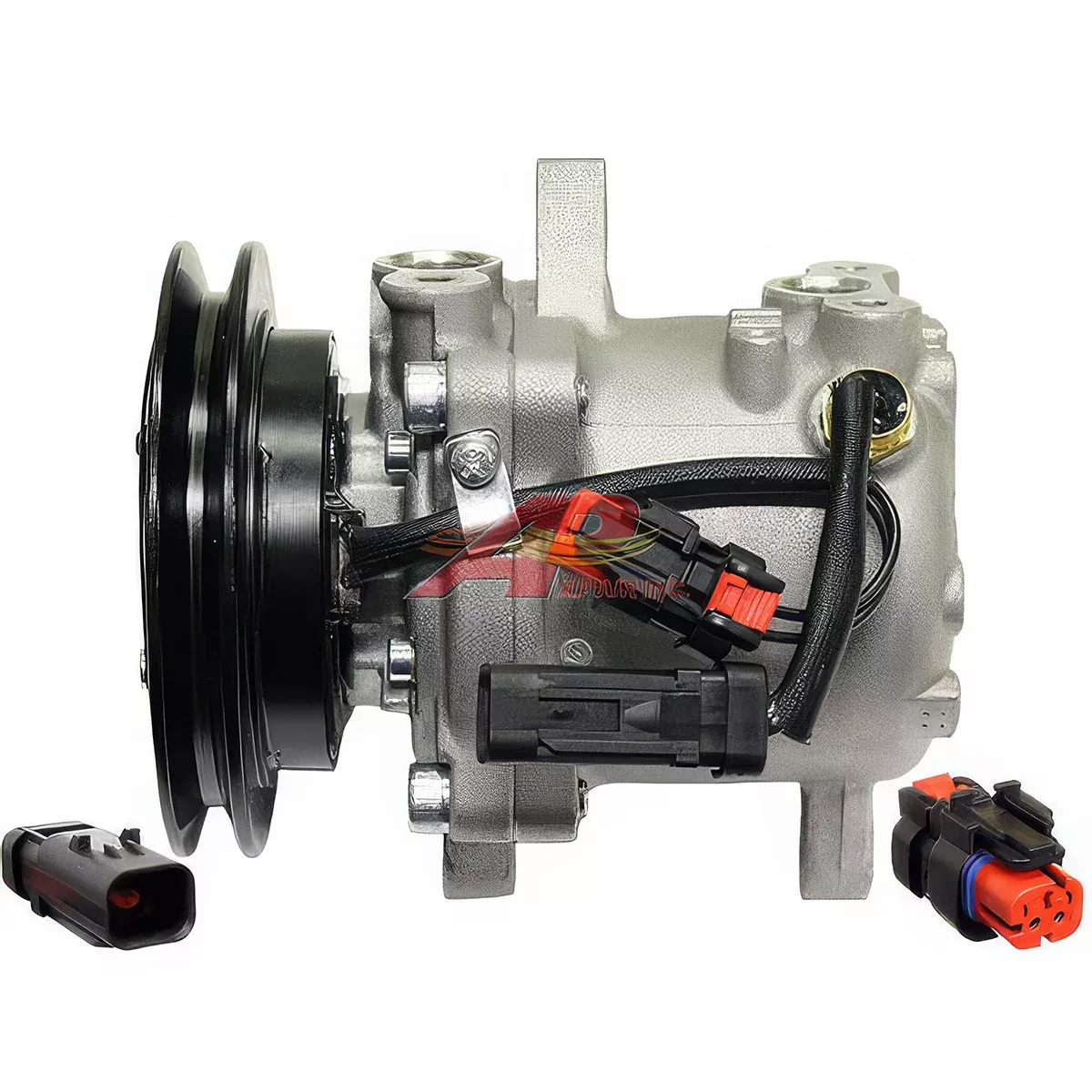 Alternative Denso Compressor Svo6E - 119mm, Singe Groove Clutch, 12V for Caterpillar