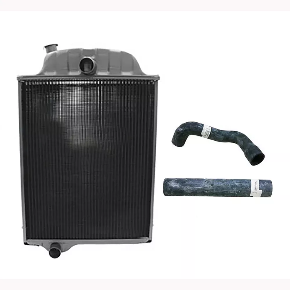 AR40832 Radiator w Upper & Lower Hoses Fits John Deere 4000 4020