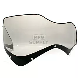 Arctic Cat Black Graphics on Smoke. Med 16". 03-06 Firecats/Sabercats.