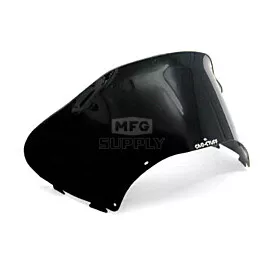 Arctic Cat Low Flared Windshield Solid Black
