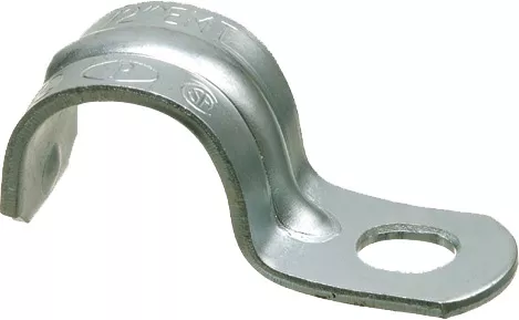 Arlington 370 1/2" EMT 1-Hole Conduit Strap, Steel