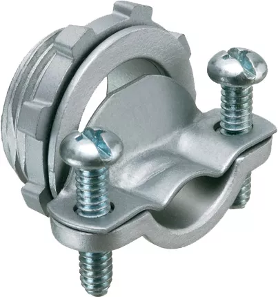 Arlington 843 1" NM/SEU Cable Connector, Zinc Die-Cast