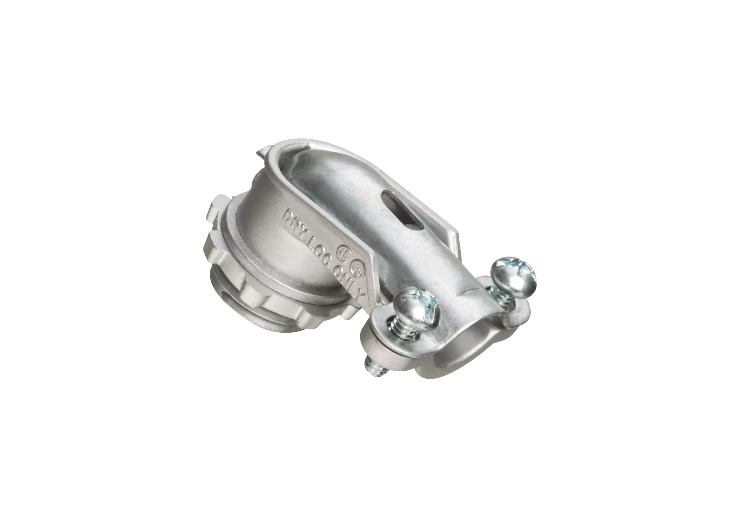 Arlington 856 2" 90deg Flex Connector, Zinc Die-Cast