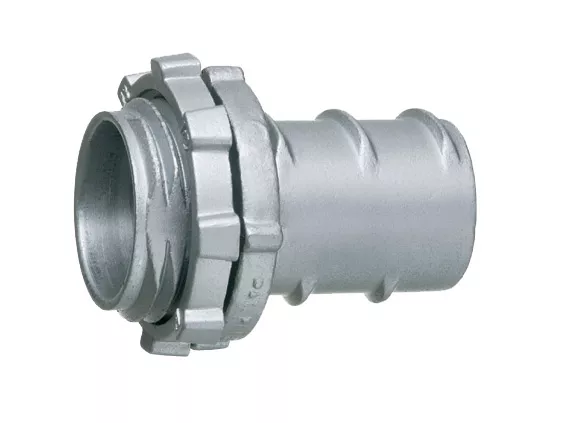 Arlington GF100 1" Screw-In Flex Connector, Zinc Die-Cast