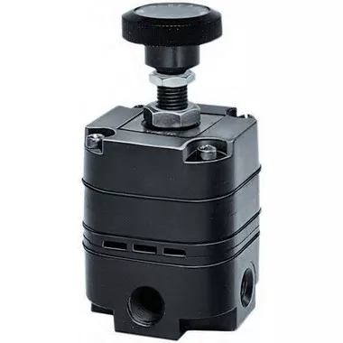 ARO PR4031-100 Precision / Air Regulator | 3/8" Port Size | Relieving | Standard Knob | 2 - 120 PSIG | 14 SCFM
