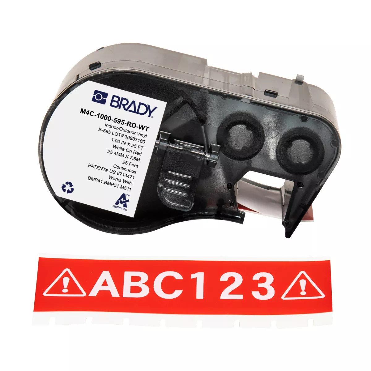 BRADY M4C-1000-595-RD-WT All-Weathe