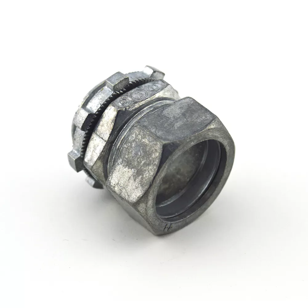 Bridgeport 251-DC2 3/4" EMT Compression Connector, Zinc Die Cast