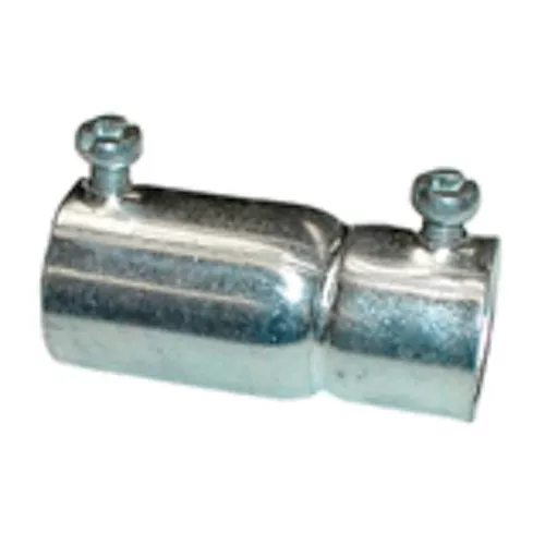Bridgeport 290-S 1/2" EMT to Rigid Set Screw Combination Coupling, Steel